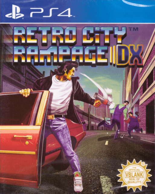 Retro City Rampage DX box art for Playstation 4